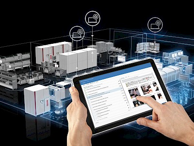 Software for factory-wide asset and maintenance management