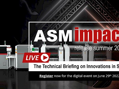 ASM stellt Neuheiten 2022 im Livestream vor